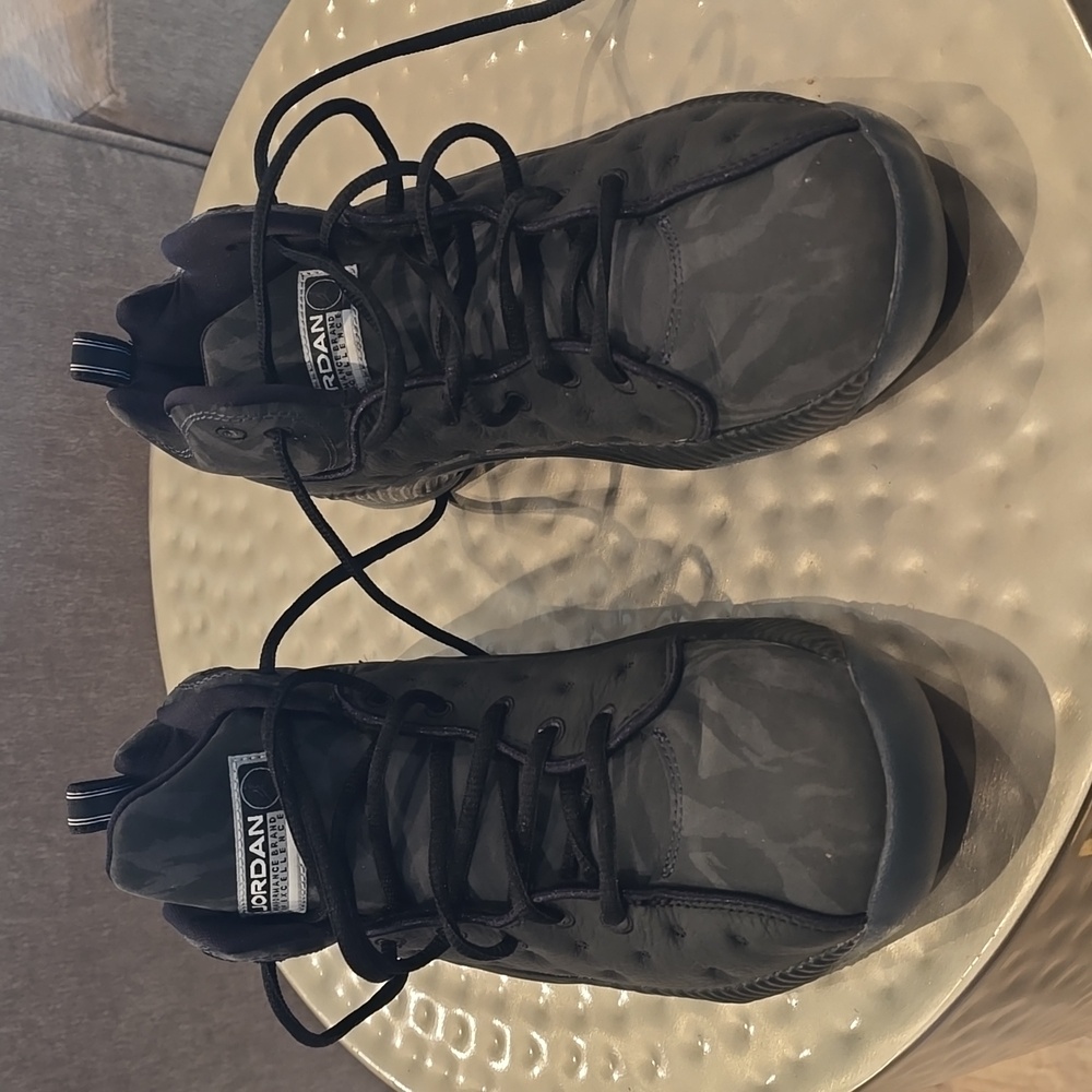 Jordan Men's Camouflage Black Sneakers